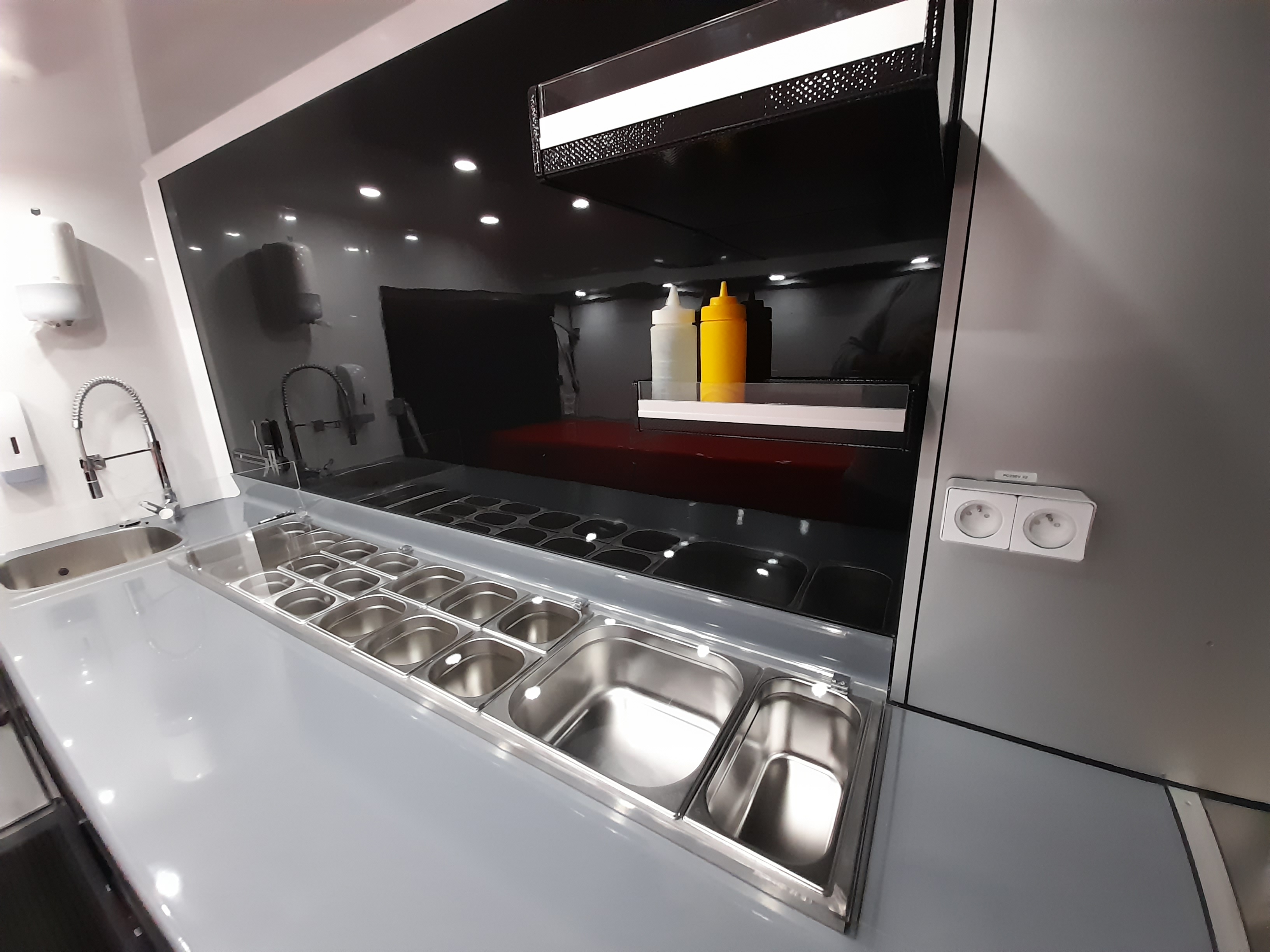 Espace préparation cuisine